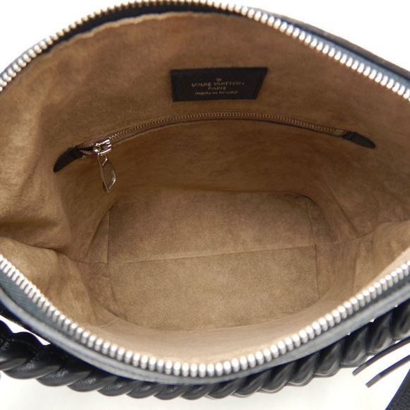 Louis Vuitton Mahina Babylon Chain BB Handbag 2WAY Noir - Picture 7 of 8